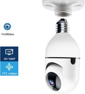 WiseGoods Premium E27 LED Lamp Met Camera - Wifi - Beveiliging - Beveiligingscamera - Outdoor - Security - Wonen - Video & Audio