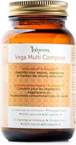 Laveen Vega Multi Compleet | Alles in 1 multivitamine met extra B12, vit D en ijzer | 100% natuurlijk en vegan gecertificeerd |