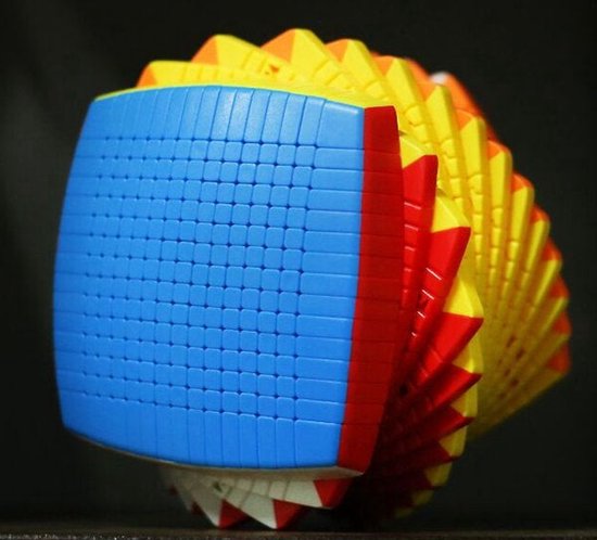 Thumbnail van een extra afbeelding van het spel MoYu 15x15 SpeedCube - Stickerless - Draai Kubus Puzzel - Magic Cube - Gratis Verzending