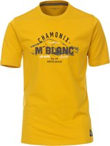 Casa Moda T-shirt geel (Maat: XXL)