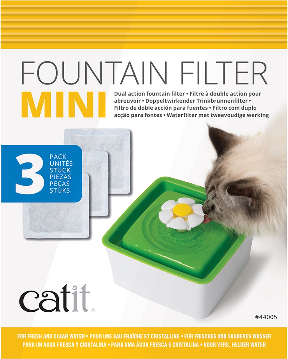 Cat It : Vervangfilter Mini Flower Fountain 3 Filters