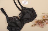 Misstyle - Beha - Softcup met beugels  - Zwart - Maat  75F