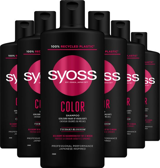 SYOSS Coloriste Shampoo 6x 440ml