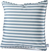 Extreme Lounging b-cushion Pencil Stripe Sea Blue 50x50cm