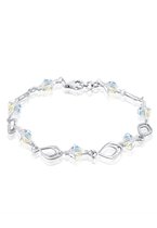 Bracelets pour femme Elli Ressorts pour femme en filigrane avec cristaux en Argent sterling 925