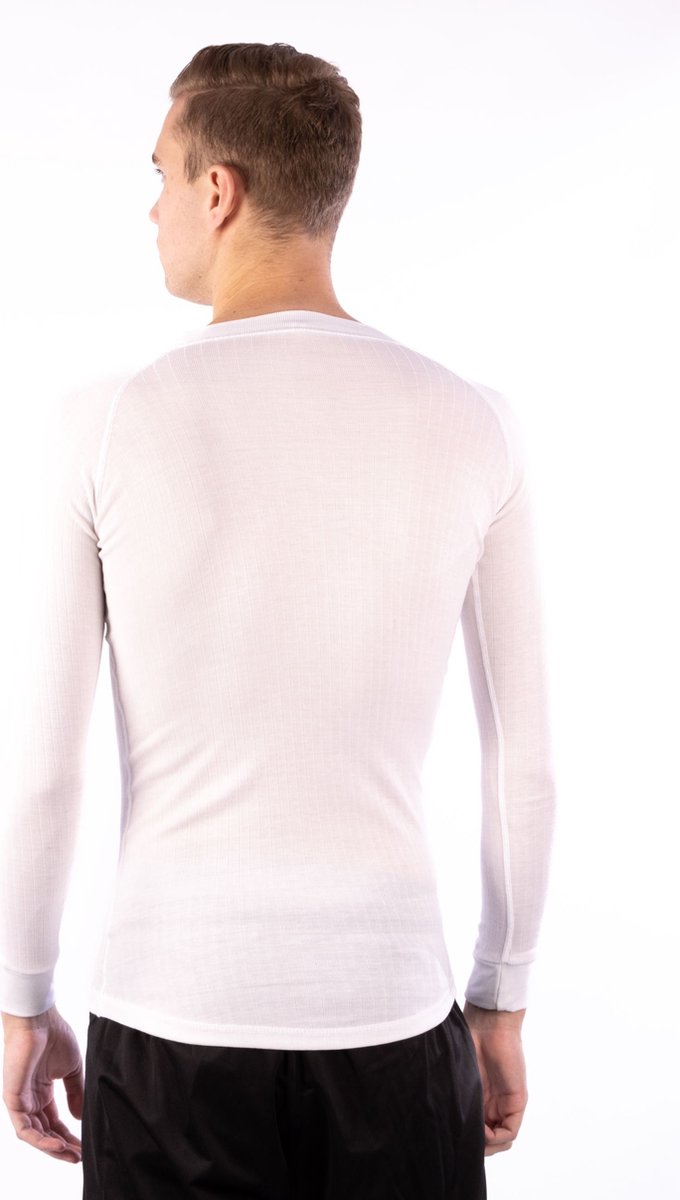 Avento Thermoshirt Lange Mouw - Heren - 2-Pack - Wit - Maat M — afbeelding 4