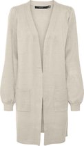 Vero Moda VMGOLD NEEDLE BALLOON LS OPEN CARD. GA Dames Vest - Maat XL