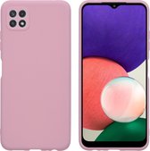 iMoshion Color Backcover Samsung Galaxy A22 (5G) hoesje - lichtroze