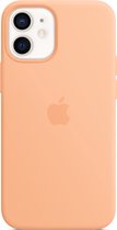 Origineel Apple iPhone 12 Mini Hoesje MagSafe Silicone Case Licht Roze