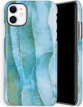 Selencia Maya Fashion Backcover iPhone 11 hoesje - Agate Blue