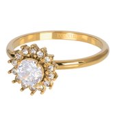 iXXXi jewelry vulring Lucia goudkleurig - Maat 18 (gewone ringmaat 20)
