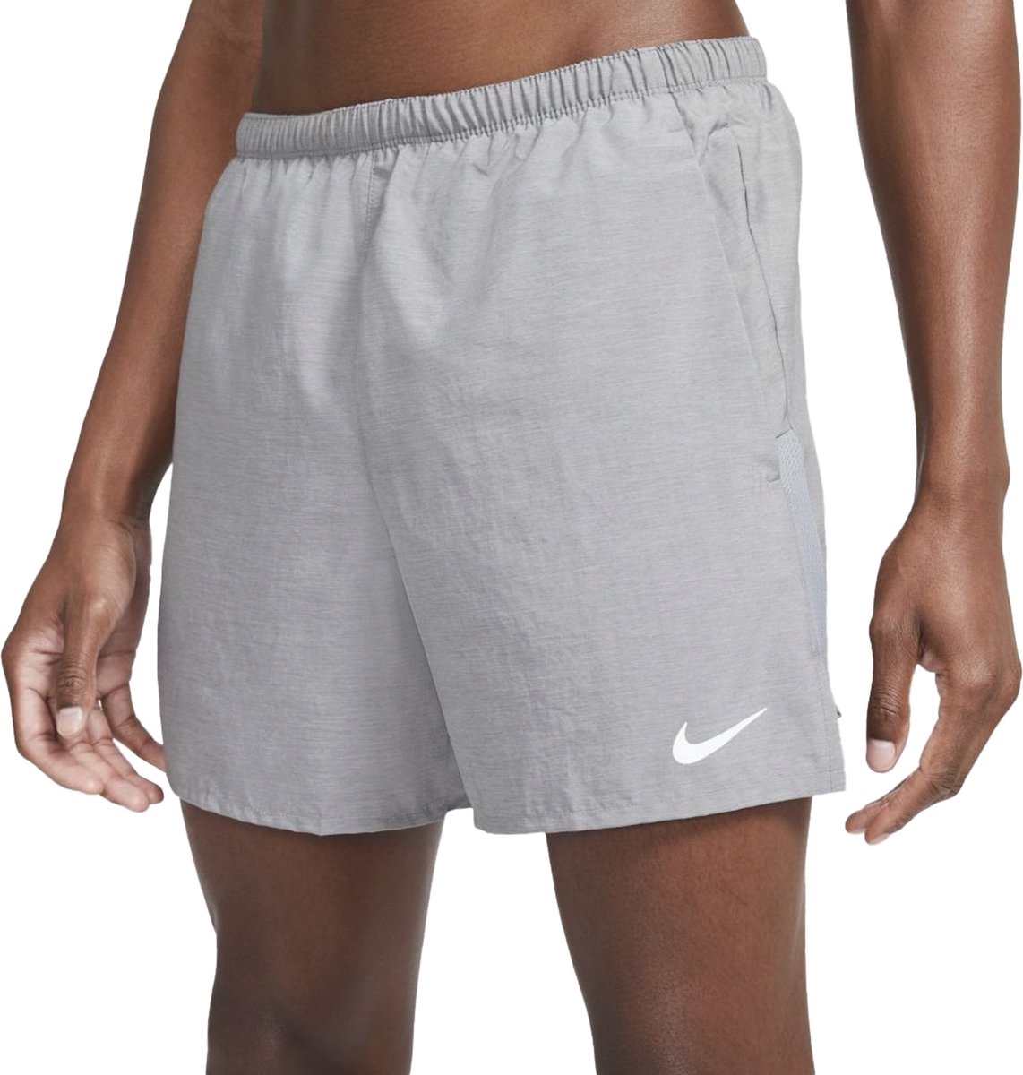 Nike Challenger Short 5″ Sportbroek – Mannen Grijs