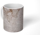 Mok - Marmer - Steen - Licht - 350 ML - Beker