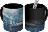 Magische Mok - Foto op Warmte Mok - Londen - Wolken - London Eye - 350 ML