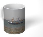 Mok - Noordzee - Vissersboot - Water - 350 ML - Beker