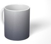Mok - Aluminium print - Metaal - Grijs - Mokken - 350 ML - Beker - Uitdeelcadeautjes