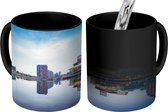 Magische Mok - Foto op Warmte Mok - Water - Architectuur - Manchester - 350 ML
