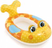 Intex zwembad kinderbootje-Vis-Geel