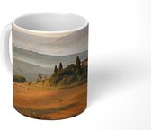 Mok - Toscane - Landschap - Boerderij - 350 ML - Beker