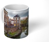 Mok - Koffiemok - Wolken - Water - Utrecht - Mokken - 350 ML - Beker - Koffiemokken - Theemok