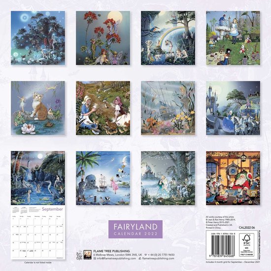 Fairyland Kalender 2022  bol.com