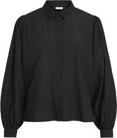 Vila VIFREDA L/S OVERSIZE SHIRT/KA Dames Zwart - maat 42