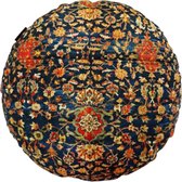 SusaStyle sierkussen Shahab – rond 40cm – uniek Perzisch design - zijdezacht