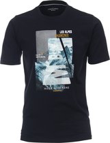 Casa Moda T-shirt blauw (Maat: 4XL)