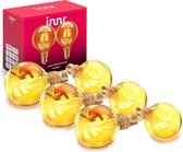 Innr Bundle - Slimme Verlichting - 6x Globe E27 Filament Vintage - Goud