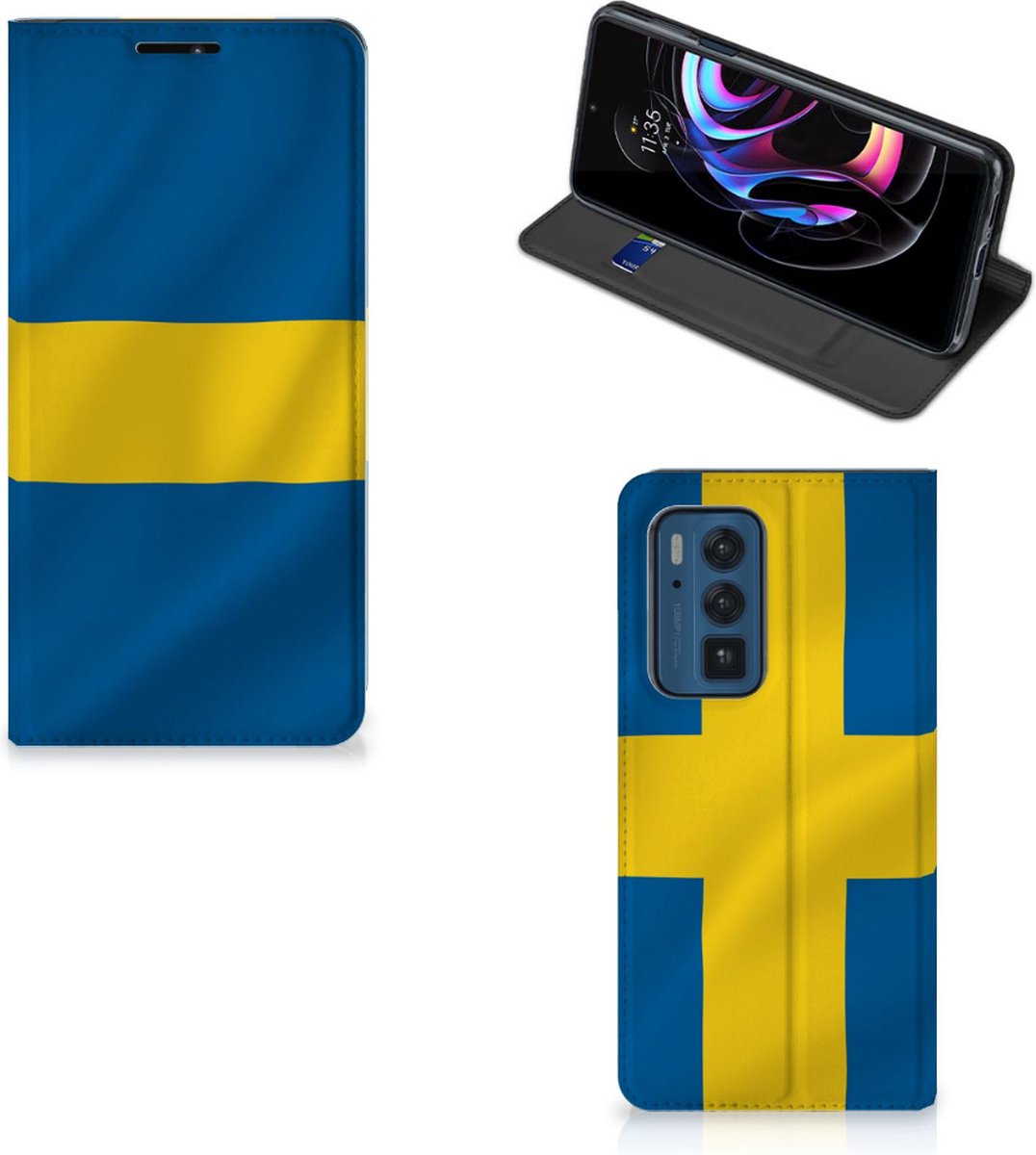 Motorola Edge 20 Pro Standcase Zweden