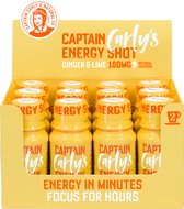 Carly's Natural Shots - Ginger & Lime (12 x 60ml)