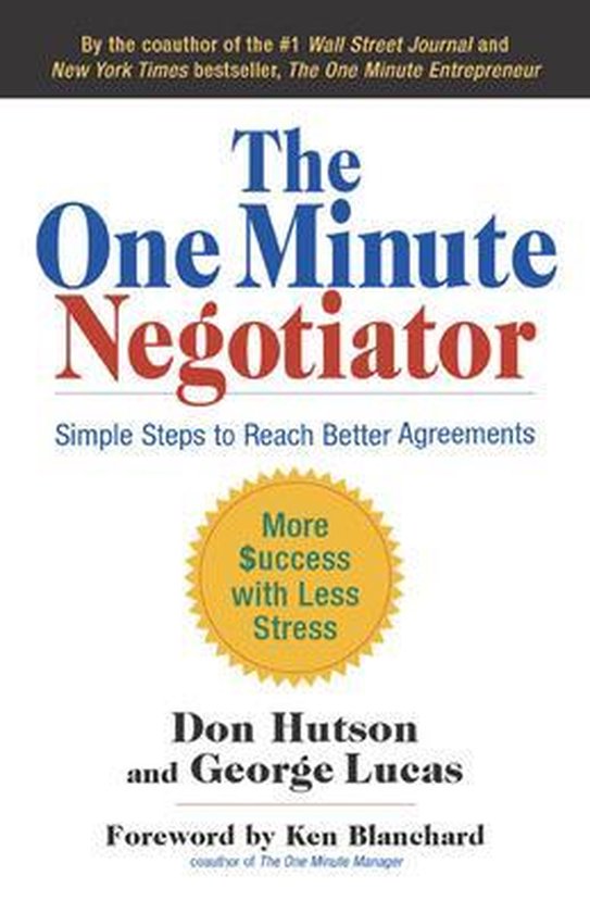 One Minute Negotiator - cover