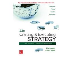Omslag van ISE Crafting  Executing Strategy Concepts and Cases