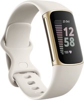 Fitbit Charge 5 Strap - Bracelet en silicone blanc
