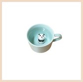 Funny Mug, Comic Tea Coffee Glass - Buttercup The Bear