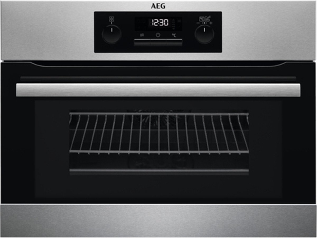 geboren Gecomprimeerd Correlaat AEG KMS361000M - 8000 CombiQuick - Inbouw combi oven | bol.com