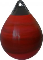 Waterpro Punchbag Premium Nihon | zwart-rood | 71 x 55 cm (70 kg)