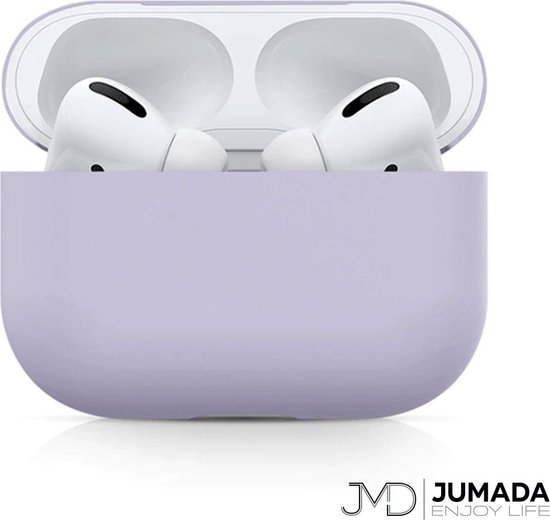 Coque Jumada pour Apple AirPods Pro - Coque souple - Housse - Onepiece - Siliconen - Violet