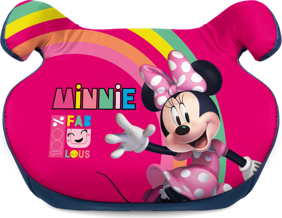 Booster - Zitverhoger Disney Minnie - Rainbow - Roze (15-36kg) - Disney