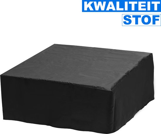 Whirlpool Outdoor Cover, Rectangular Pool Cover, Winter Tarpaulin, Pool Cover, Grey, 200 x 200 x 85 H cm