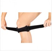 Patella brace - Knie Patella - Patella Brace - Strap - Kniesteun - Elastisch - Klitte Band- Unisex - One Size