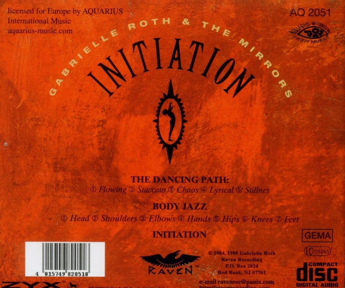 Gabrielle Roth - Initiation (CD), Gabrielle Roth & the Mirrors | CD ...