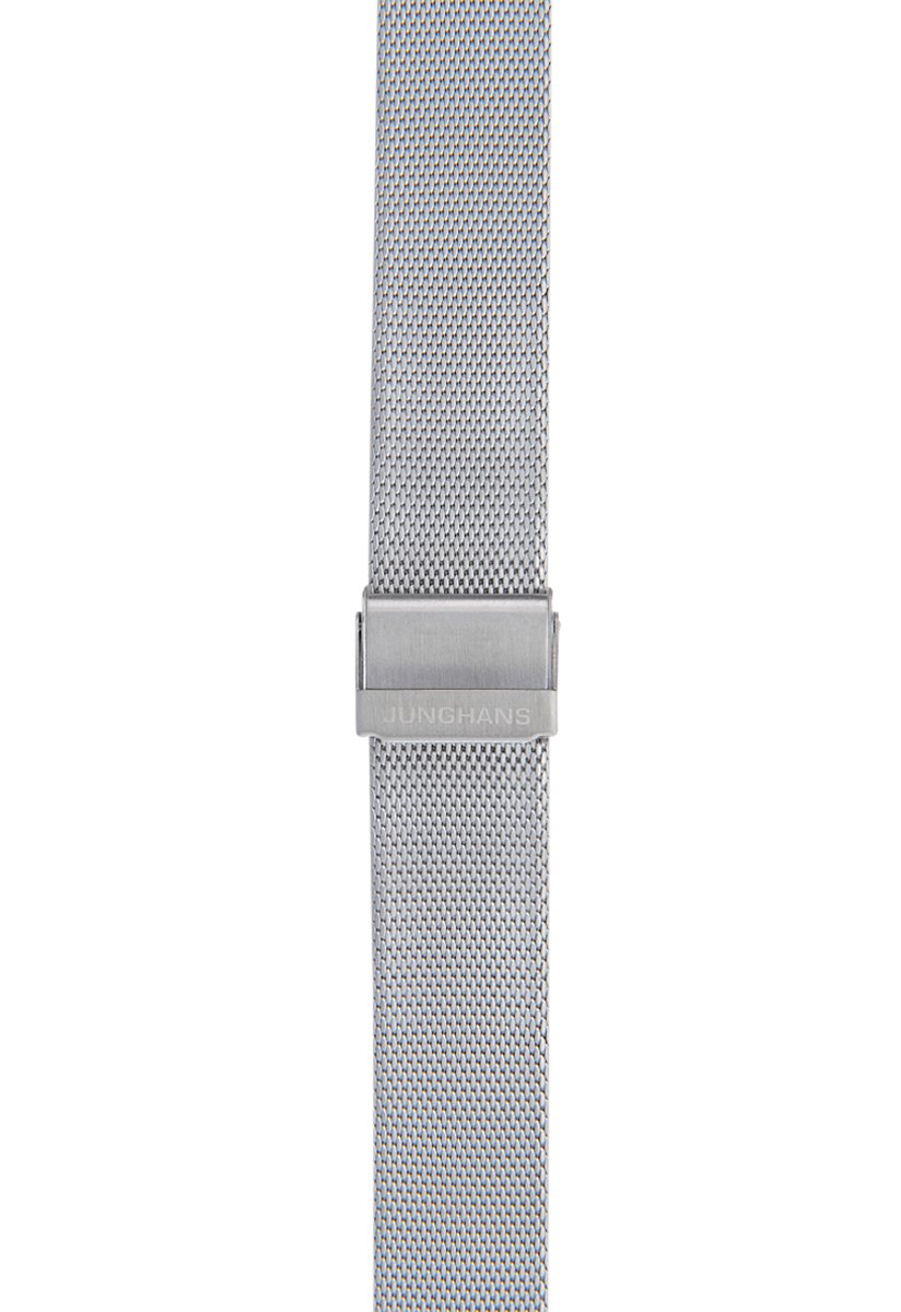 Junghans Max Bill Chronoscope - Automaat - Quarz - roestvrij staal - Milanese - horlogeband - horlogebandjes heren - 20 mm