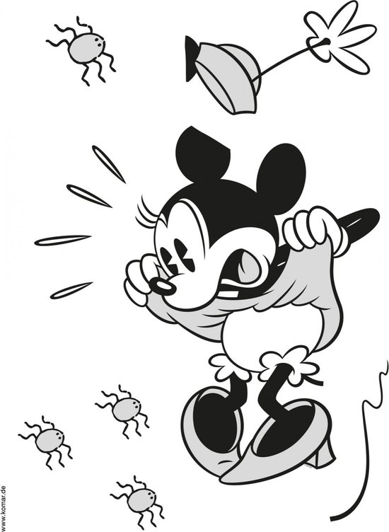 Muursticker - Minnie Mouse - Disney - Kinderkamer - Slaapkamer