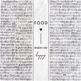 Bastion Collections - Servet L - Food Makes me happy