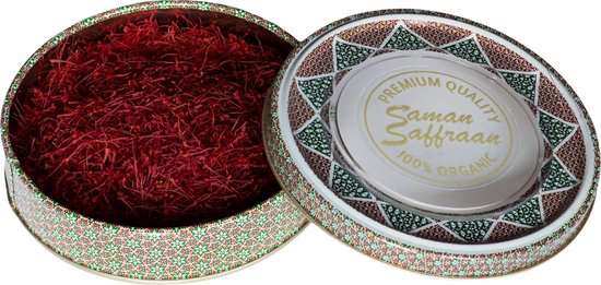 Saman Saffraan 10 gram - Premium kwaliteit 100% pure & gecertificeerde Iraanse Super Negin Saffraan