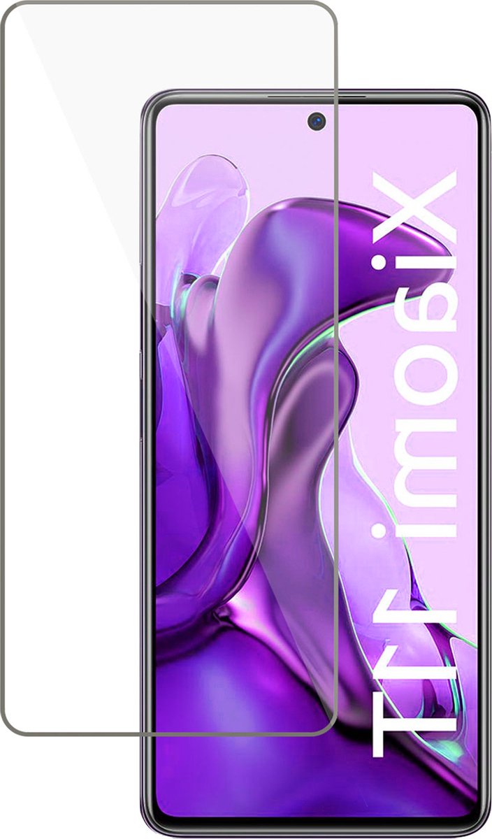 Geschikt voor Xiaomi Mi 11T Screenprotector Glas - Beschermglas Screen Protector - 1x