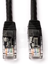 Internetkabel LAN - U/UTP - 10 meter - Zwart
