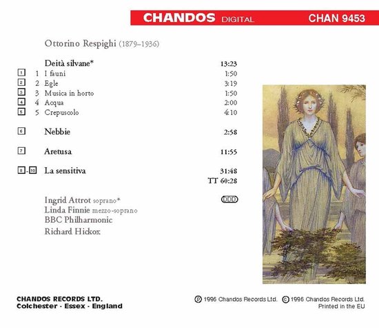 Linzy Finnie Linda Finnie, BBC Philharmonic Orchestra, Richard Hickox - Respighi ...