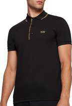 Hugo Boss Paule 4 Poloshirt - Mannen - zwart - goud